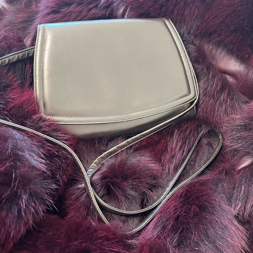 Chic Taupe Crossbody Bag
